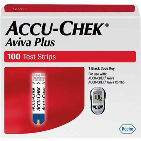 Accu-Chek Aviva Plus Test Strips - 100 Count - Teststripz