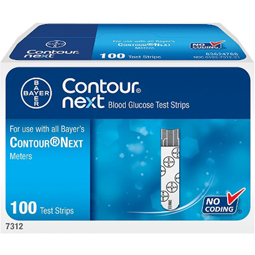 Bayer Contour NEXT Test Strips - 100 Count - Teststripz
