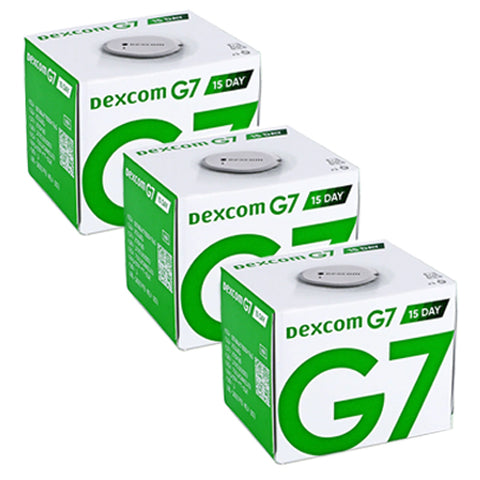 Dexcom G7 Sensor 15-Day (3-Pack)