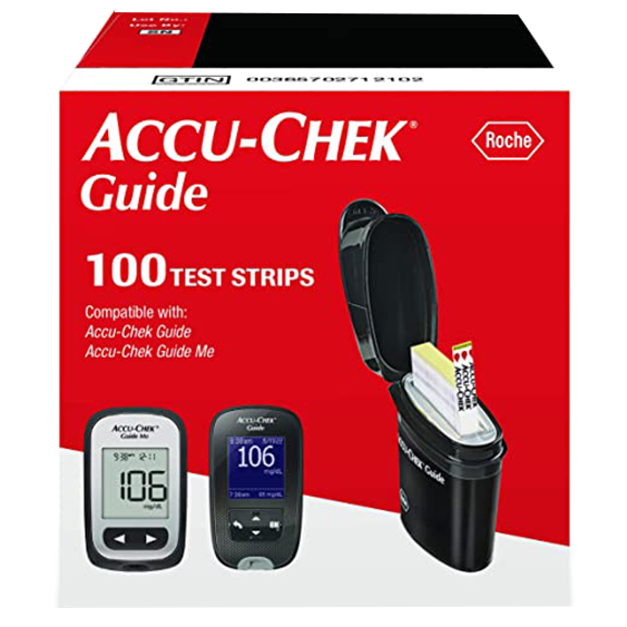 Accu-Chek Guide Test Strips - 100 Count - Teststripz