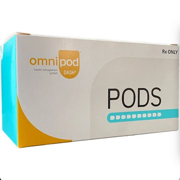 Omnipod Dash Pods for the Omnipod Dash System - 10 Pack