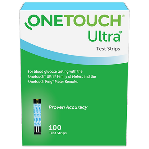 One Touch Ultra Test Strips - 100 Count - Teststripz