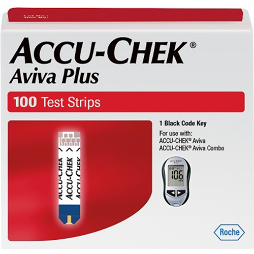 Accu-Chek Aviva Plus Test Strips - 100 Count - Teststripz