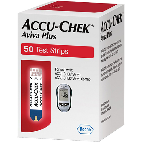 Accu-Chek Aviva Plus Test Strips - 50 Count - Teststripz
