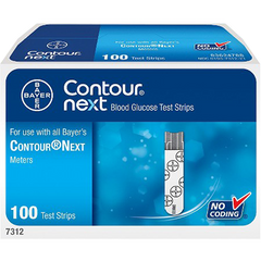 Bayer Contour NEXT Test Strips - 100 Count - Teststripz