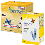 Freestyle Test Strips (100 Ct.) + Freestyle Lancets (100 Ct.) - Teststripz