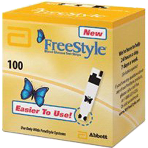 Freestyle Test Strips - 100 Count - Teststripz