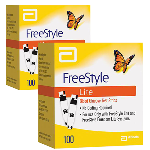 Freestyle LITE Test Strips - 200 Count - Teststripz