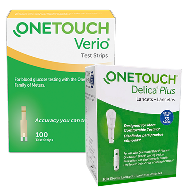 One Touch Verio Test Strips 100ct