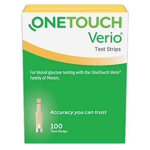 One Touch Verio Test Strips - 100 Count - Teststripz