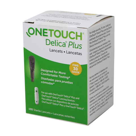 One Touch Delica Lancets (100 Count) - Teststripz