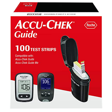 Accu-Chek Guide Test Strips 100 Ct. (Unopened/Minor Exterior Damage)