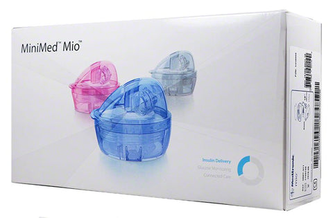 Medtronic MiniMed Mio Infusion Set | 6mm/18" Tube Blue 10/bx (MMT-923A)