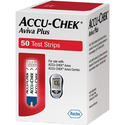 Accu-Chek Aviva Plus Test Strips - 50 Count - Teststripz
