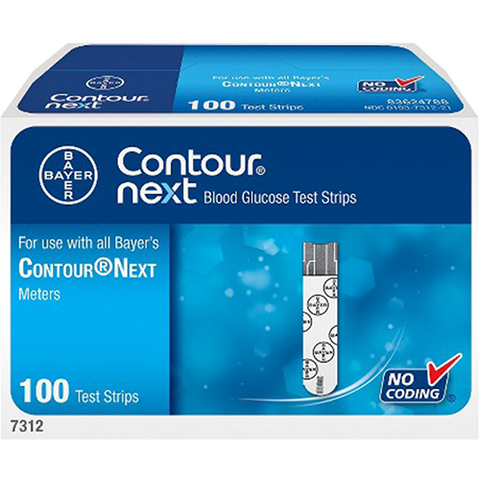 Bayer Contour NEXT Test Strips - 100 Count - Teststripz