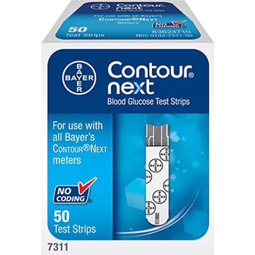 Bayer Contour NEXT Test Strips (50 Ct.) Teststripz