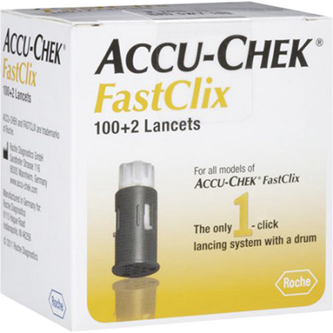 Accu-Chek Fastclix Lancets (102 Count) - Teststripz