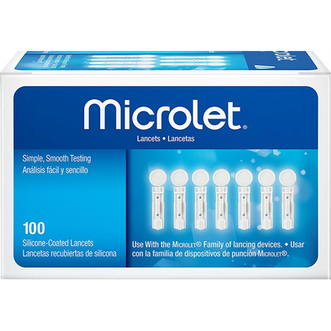 Bayer Microlet Lancets (100 Count) - Teststripz