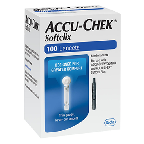 Accu-Chek Softclix Lancets (100 Count) - Teststripz