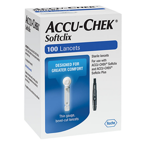 Accu-Chek Softclix Lancets (100 Count) - Teststripz