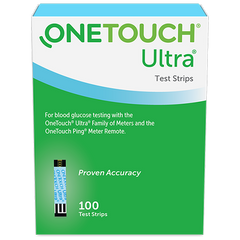 One Touch Ultra Test Strips - 100 Count - Teststripz