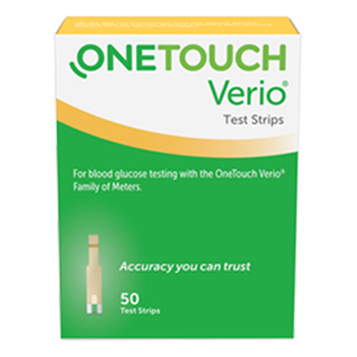 One Touch Verio Test Strips - 50 Count - Teststripz